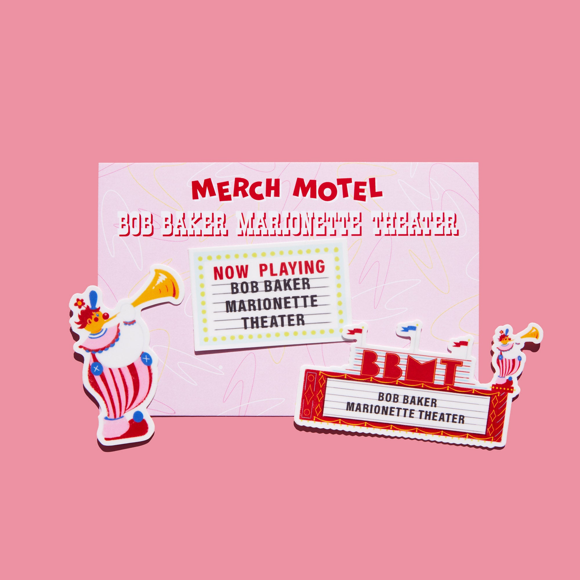 Merch Motel Sticker Pack