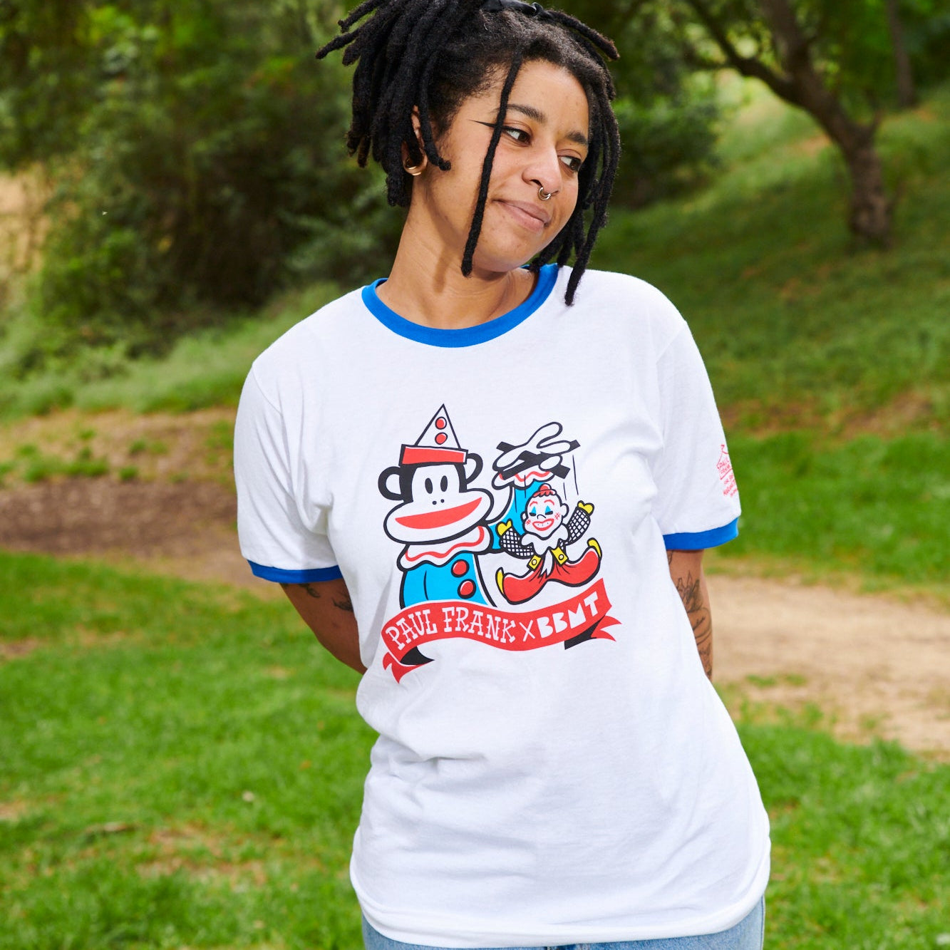 Paul Frank Blue Ringer T-Shirt