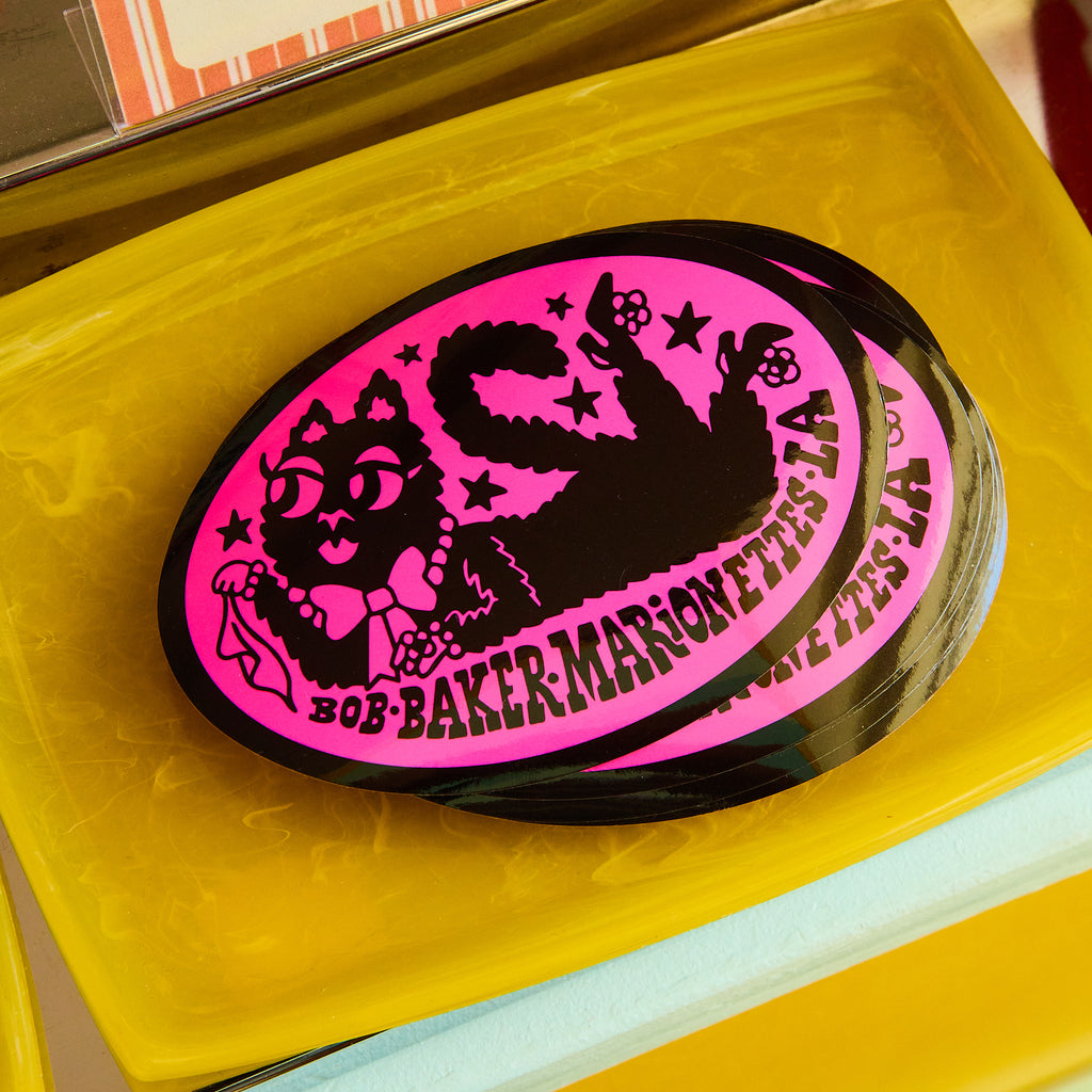 Black Cat Sticker