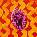 Black Cat Oval Magnet