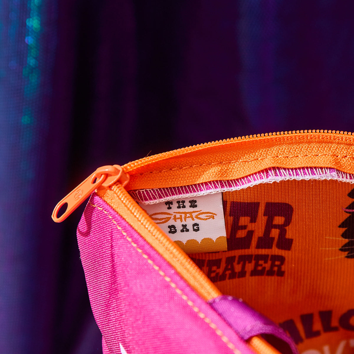 Shag Spooktacular Zippered Tote