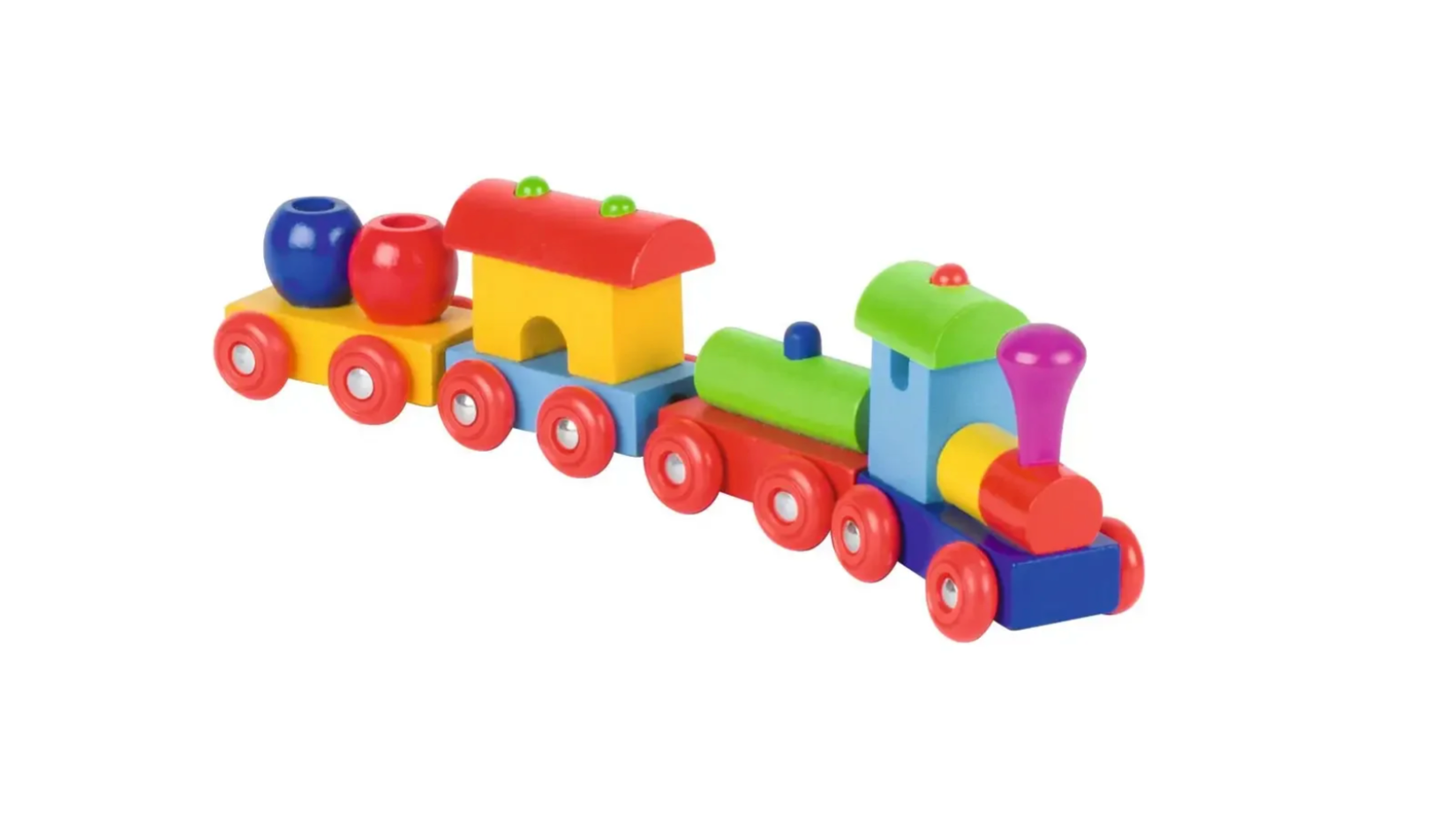 Wooden Train Set