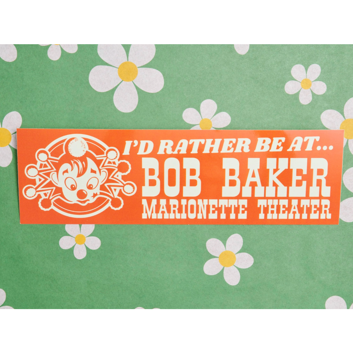 Rather Be... Wiz Bumper Sticker