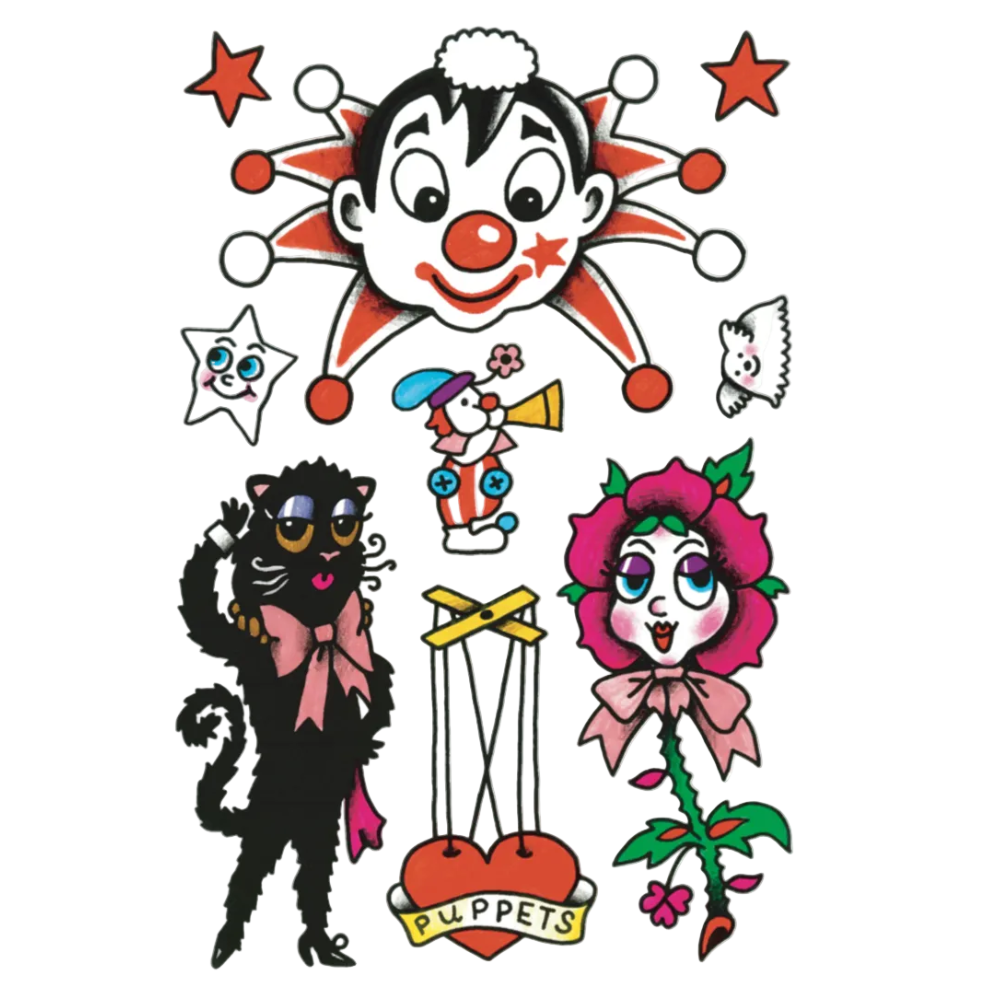Temporary Tattoo Sheet