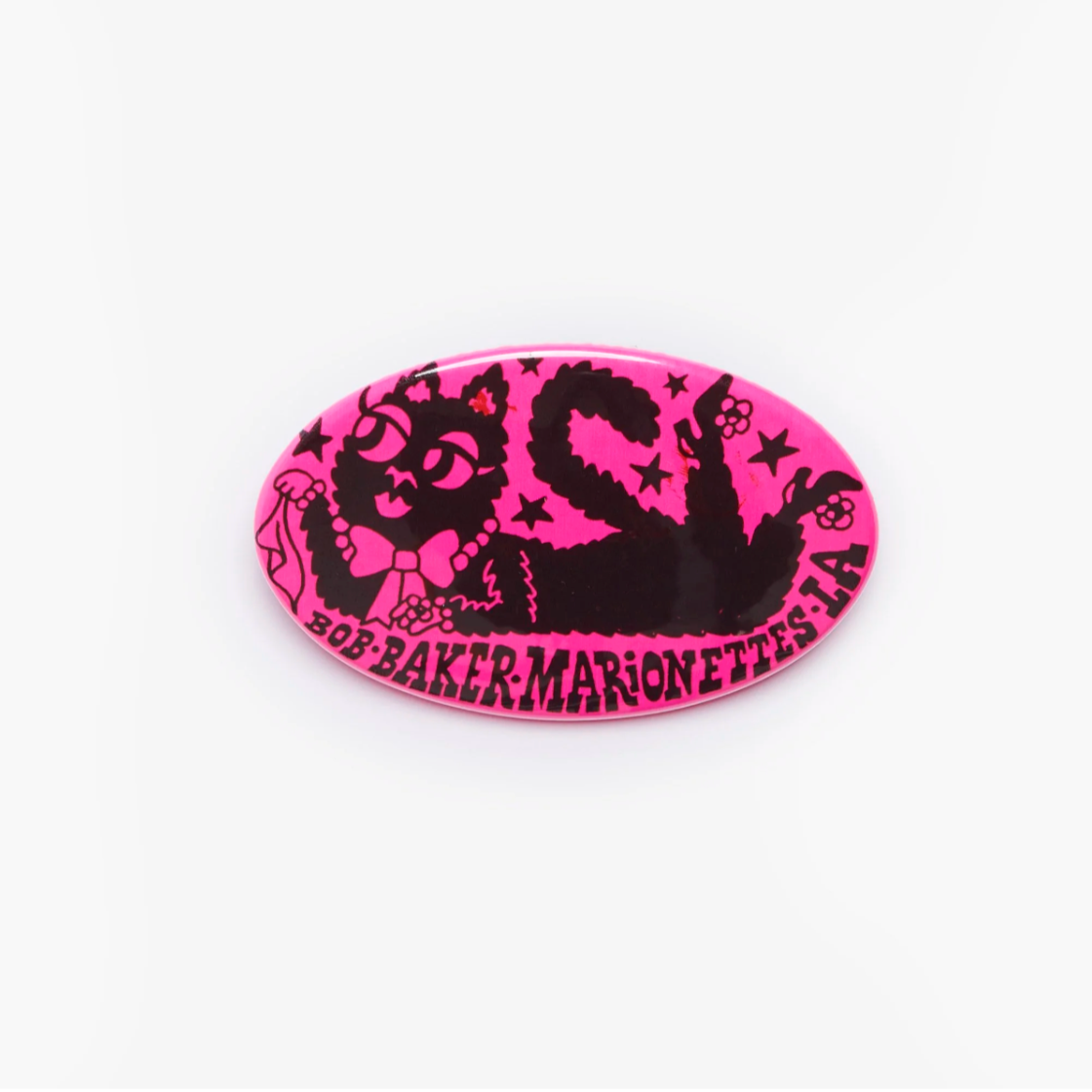 Black Cat Pinback Button