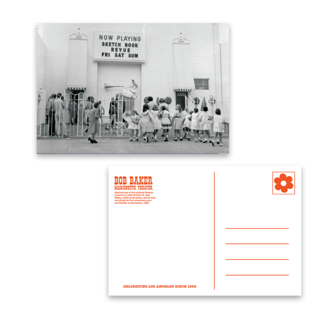 Bob Baker Marionette Theater Postcards
