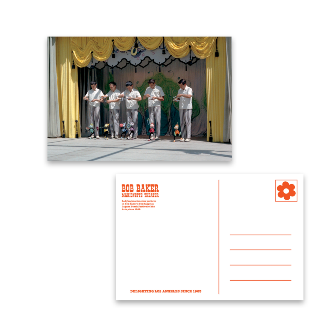 Bob Baker Marionette Theater Postcards