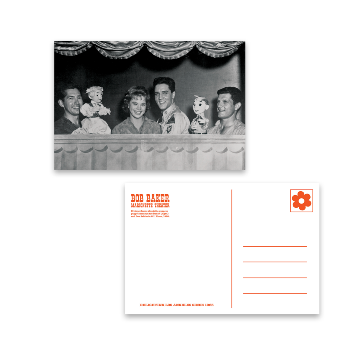 Bob Baker Marionette Theater Postcards