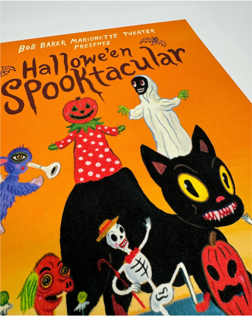 Gary Baseman Fundraiser Spooktacular Art Print - Signed