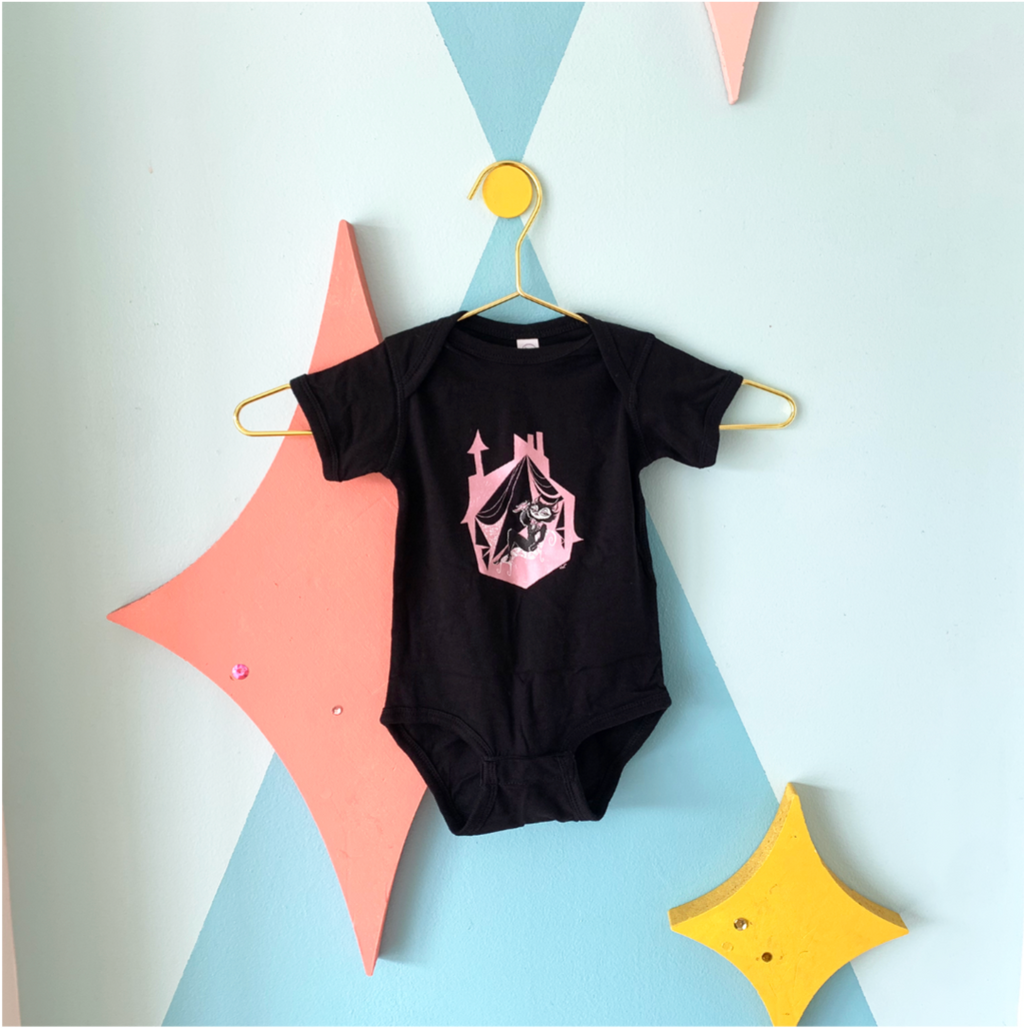 Parisian Black Cat Onesie
