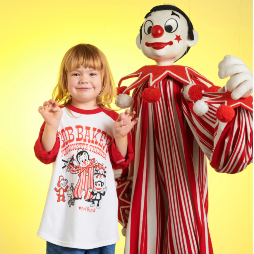 Paul Frank Kid's Red Raglan T-Shirt