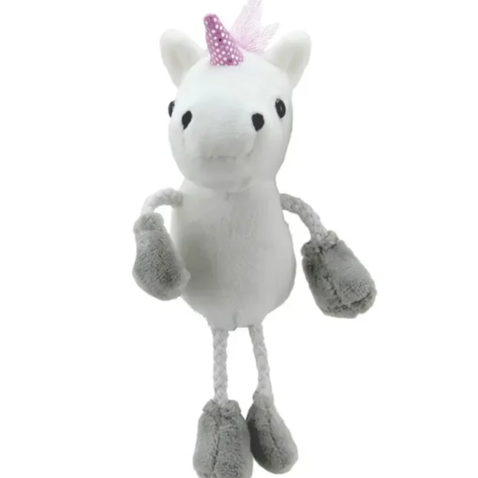 Plush Unicorn Finger Puppet