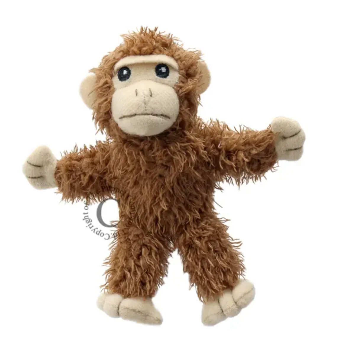 Plush Monkey Finger Puppet