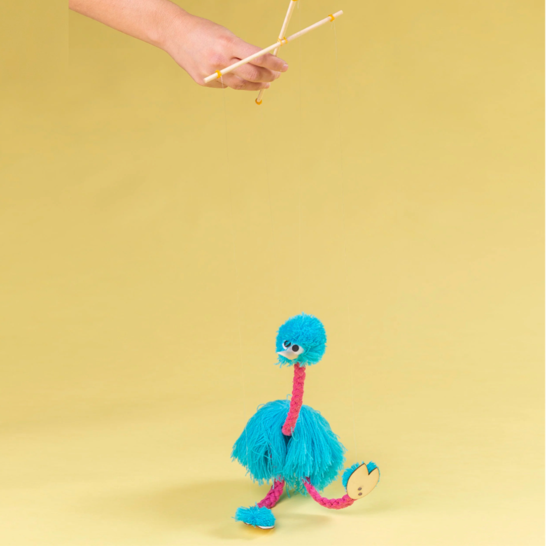 Toy Bird Marionette