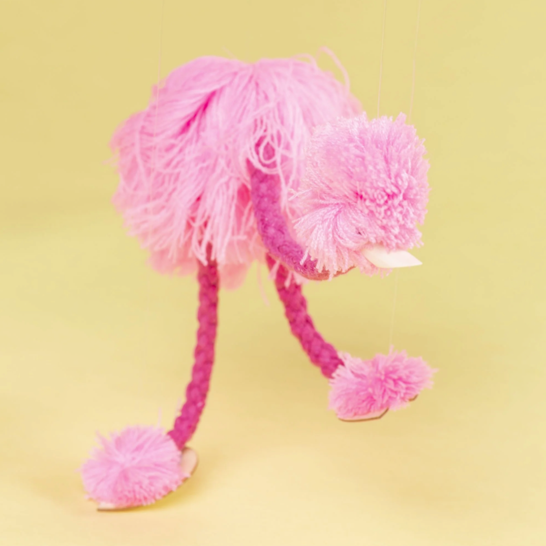 Toy Bird Marionette
