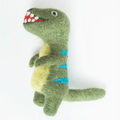 Wool T-Rex Finger Puppet