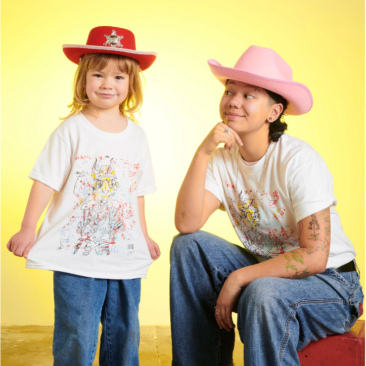 Wayne White "Papa Goat" Kid's T-Shirt