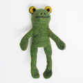 Wool Frog Finger Puppet
