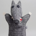Coyote Wool Hand Puppet