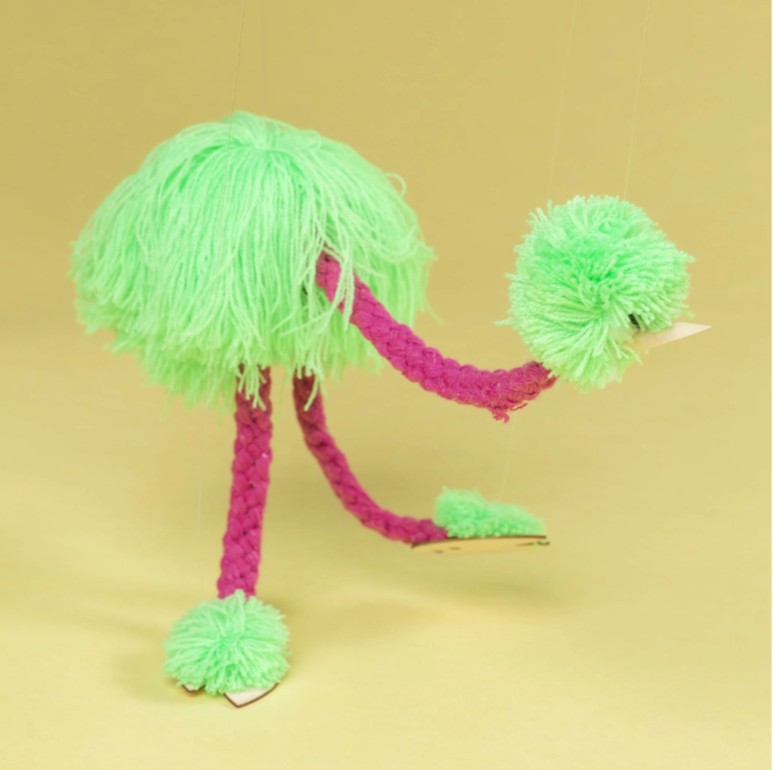 Toy Bird Marionette