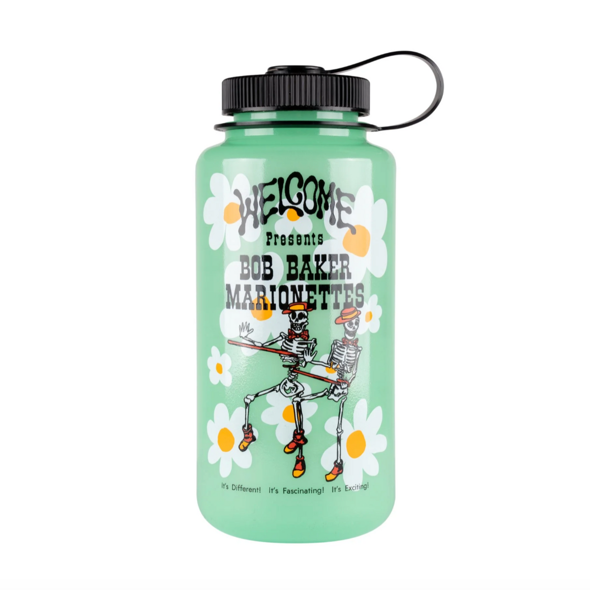 Welcome Skateboards Dancing Skeletons Nalgene Water Bottle